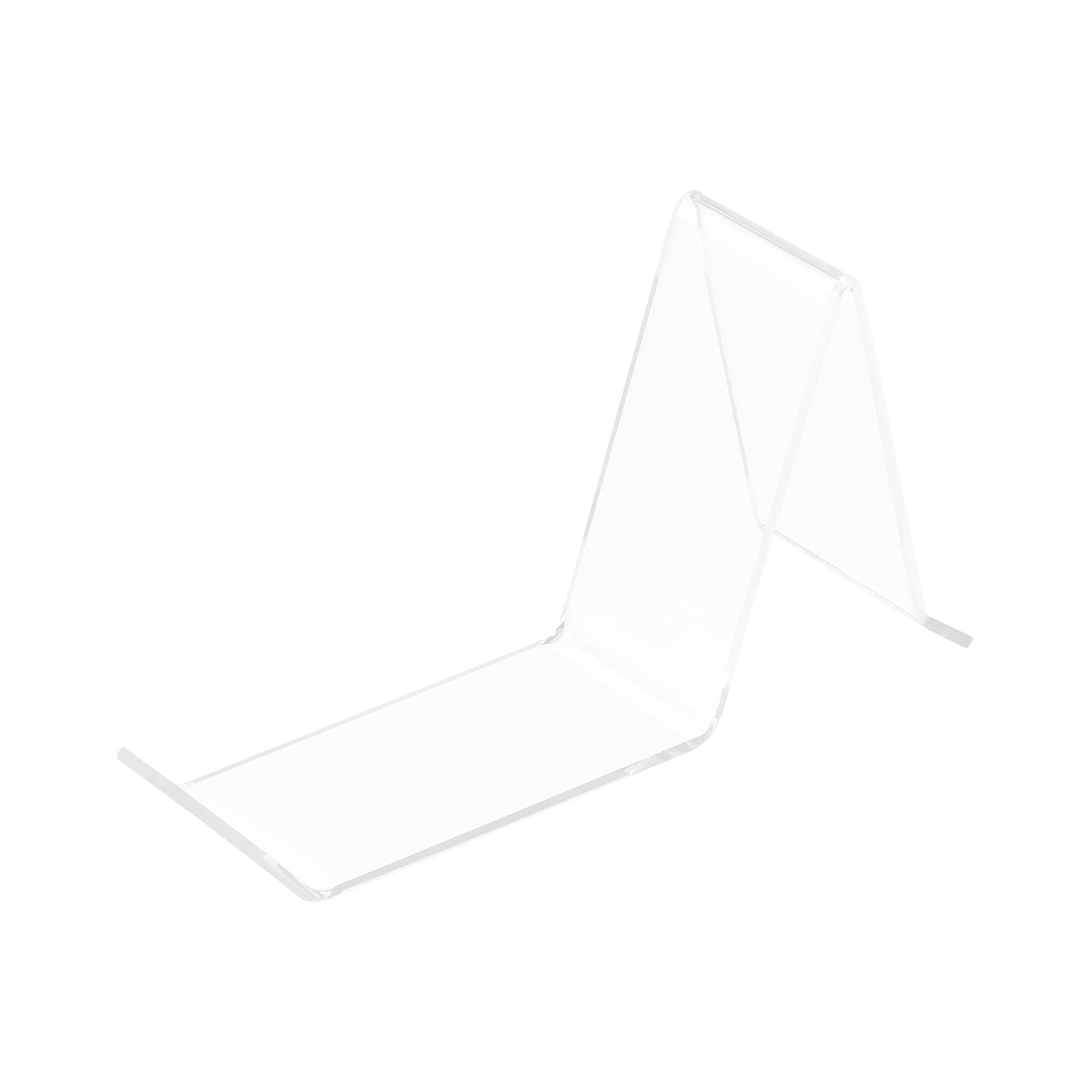 Uxcell 140x45x80mm Acrylic Shoes Display Stand Rack Shelf Holder, Clear