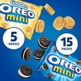 thumbnail image 3 of Oreo Mini Mix Sandwich Cookies Variety Pack Snack, 3 of 9