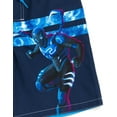 thumbnail image 4 of DC Comics Blue Beetle Little Boys UPF 50+ Swim Trunks Bathing Suit Stripes 7, 4 of 5