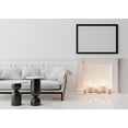 thumbnail image 4 of 19.25" x 26.75" (50x68cm) Picture Frame for Puzzles Photos Artwork 1.25" Black MDF Frame, 4 of 7