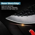 thumbnail image 3 of Viking Boning Knife Japanese Forged Handmade Kitchen Butcher Cleaver With Sheath, 3 of 6