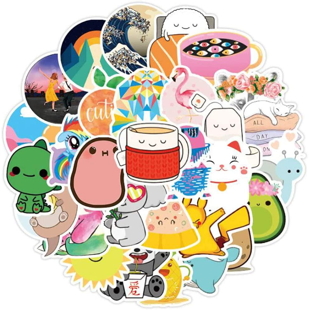 cartoon laptop stickers