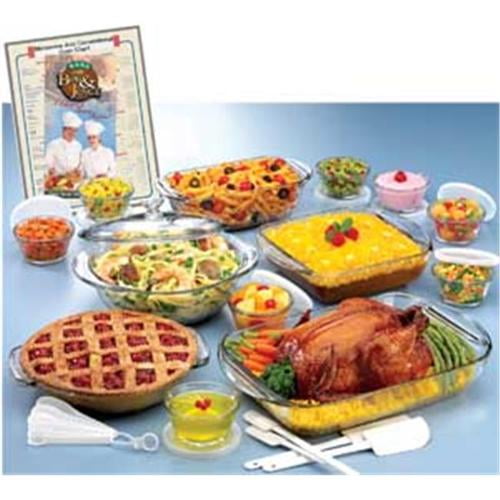 anchor hocking 32 piece bake and store set