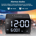 thumbnail image 3 of Cargador de Reloj Despertador Malubero Negro, 3 of 5