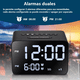 thumbnail image 3 of Cargador de Reloj Despertador Malubero Negro, 3 of 5