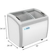 thumbnail image 6 of 40 in. Display Ice Cream Freezer - 9 cu ft. MCF-9C., 6 of 7