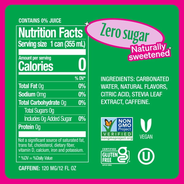 ⚡ Zevia Zero Sugar Watermelon Energy Drink, 12 fl oz Cans – Pack of 6 🍉✨
