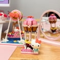 thumbnail image 4 of Hamee Sanrio Hello Kitty and Friends ‘Summer Wunderland Mini’ Theme Park Building Block Set Party Favor, Stress Relief, Collectible Toy – Hello Kitty Hot Air Balloon, 4 of 7