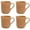Caramel, variant on The Pioneer Woman Vintage Lace Caramel 4-Pack Ceramic Mug Set