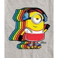 thumbnail image 3 of Despicable Me 4 - Minion Skater Rainbow - Youth And Toddler Short Sleeve Graphic T-Shirt, 3 of 5