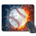thumbnail image 1 of ABPHQTO Alfombrilla de ratón de béisbol Alfombrilla de ratón rectangular única personalizada para juegos 22x25 cm ABPHQTO Mousepad-110, 1 of 1