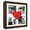 Mahogany, variant on Heart & Love Black Wood Picture Frame With Heart Double Mat for 4x6 photo