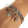 thumbnail image 2 of Marvel Black Panther Bracelet 3 pack with Charms, 2 of 3
