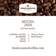 Fresh Roasted Coffee, Mocha Java Blend Coffee, Medium Roast, Whole Bean ...