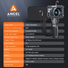 [Second Hand] ANCEL AN301 6.2mm Articulating Endoscope Camera+4 PCS Car Wax Cleaning Cloths