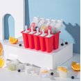 thumbnail image 2 of Popsicle Molds 12 Pieces Silicone Ice Pop Molds Ice Pop Make, 2 of 5