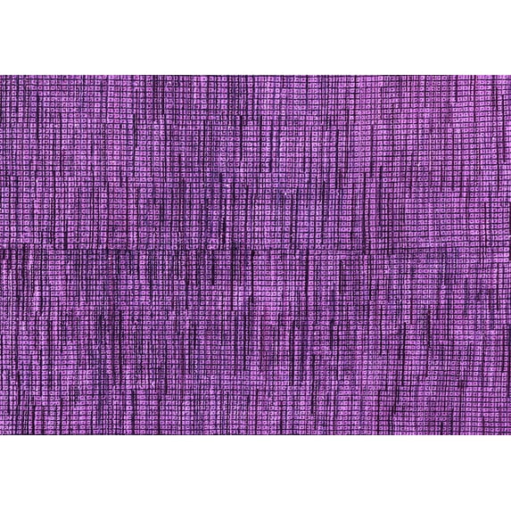 Ahgly Company Indoor Rectangle Abstract Purple Modern Area Rugs, 2' x 4'