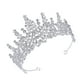 thumbnail image 2 of Tocado de fiesta, tiara con diamantes de imitación, corona para novia, accesorio para el cabello, 2 of 7