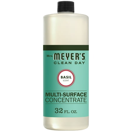 Mrs. Meyer’s Clean Day Multi-Surface Concentrate, Basil Scent, 32 ounce