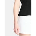 thumbnail image 5 of Time and Tru Women's Cotton Peplum Tank Top, Sizes XS-XXXL, 5 of 6