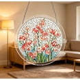 thumbnail image 3 of Acrylic Jigsaw Puzzle Suncatcher-Galactic Colorful Birds, Stained Glass Window Hanging, Home Decor Creative Mom Gifts, Birthday Gifts for Women,Wife, Sisters, Aunt, Besties 7.4in, 3 of 6
