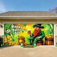 thumbnail image 2 of zhangmingg Festive Garage Banner for Home with Irish Themed Patterns, 2 of 6