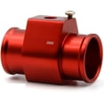 thumbnail image 2 of 2pcs , Racing Red Water Coolant Temperature Sensor Water Temp Gauge Adapter 1.25" 28MM 30MM 32MM 34MM 36MM 38MM 40MM, 2 of 5