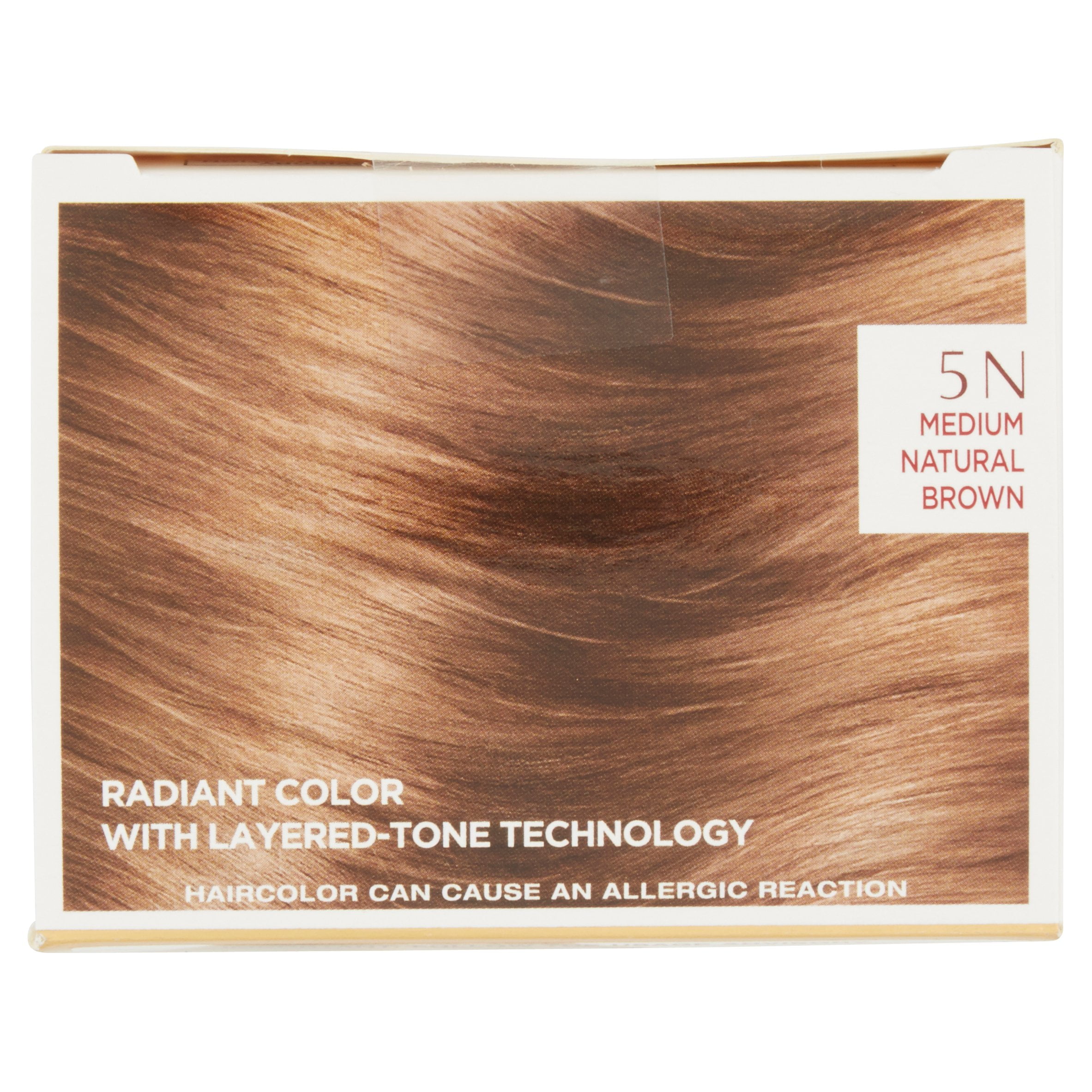 L'Oreal Paris Age Perfect Permanent Hair Color, 5N Medium Natural Brown, 1 kit