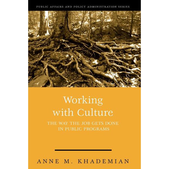 Public Affairs and Policy Administration Working with Culture: How the Job Gets Done in Public Programs, (Paperback)
