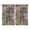 Exotic Botani, variant on Hawaiian Retro Vibes Kitchen Curtains 2 Pack, 52x84 Inch Vibrant Palm Leaf Print Semi-Sheer Tier Curtains with Easy Care Instructions