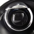 thumbnail image 4 of AKKON - For VW Beetle Black Bezel DRL Daylight LED Strip Projector Headlights Front Lamps Replacement, 4 of 7