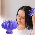 thumbnail image 2 of Pisexur Belleza Maquillaje Peine de silicona para masaje del cuero cabelludo, cepillo de masaje con esencias y aceite, peine para el cabello, cepillo guía para el cabello, para mujeres y hombres, 2 of 5