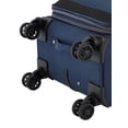 thumbnail image 4 of Wrangler 20-inch Expandable Rolling Carry-on w/ 360° 8-Wheel System , Navy, 4 of 7