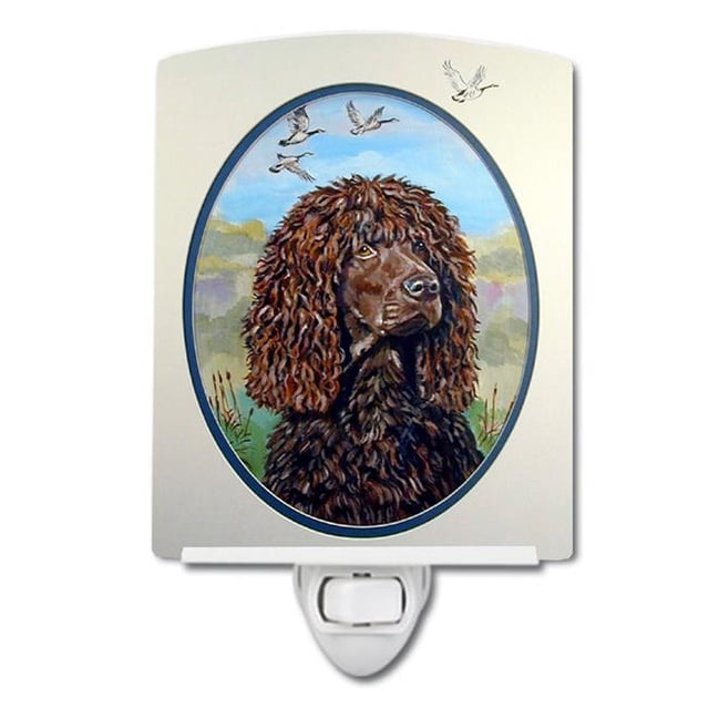 Carolines Treasures 7089CNL Irish Water Spaniel Ceramic Night Light