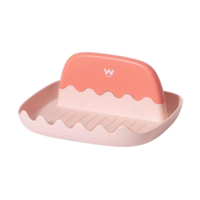 Tauxra Pot Lid And Chopping Board Storage Rack Pink Space Saving Versatile Kitchen Organizer