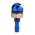 thumbnail image 3 of 2pcs Universal Aluminum Alloy Car Auto Front Windshield Sprayer Washer Nozzle Blue, 3 of 5