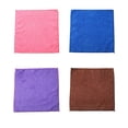thumbnail image 4 of sweethay Toalla de limpieza de cocina absorbente de forma cuadrada, paño de cocina antigrasa, vajilla de alta eficiencia, utensilios de trapo Suministros de limpieza para el hogar Rosa roja, 4 of 6