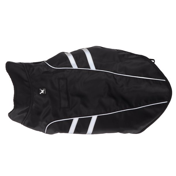 Chaqueta impermeable para perros, ligera, ajustable, impermeable, con franja reflectante, talla L