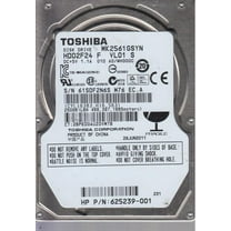 MK2561GSYN, A0/MH000C, HDD2F24 F VL01 S, Toshiba 250GB SATA 2.5 Hard Drive