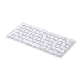 thumbnail image 3 of TFixol Portable BT3.0 Wireless Keyboard Tablet Laptop Smartphone iPad Mini Keyboard for iOS Android Windows(White), 3 of 8