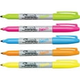 thumbnail image 4 of Sharpie Neon Permanent Markers, Fine Point,  Assorted, 4 of 7