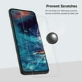 thumbnail image 4 of SCL Screen Protector Compatible with Moto G8 Power,9H Tempered Glass[3 Pack],2.5D Rounded, 4 of 5