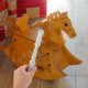 thumbnail image 2 of Mango mecedora de plástico Universal para montar a caballo, caballo de juguete para niños, repuesto de mecedora para bebé, juguetes para jugar en interiores y exteriores, 2 of 7