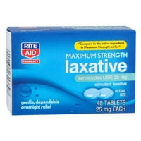 Product Image Laxative Maximum Strength 48 Ct By Rite Aid