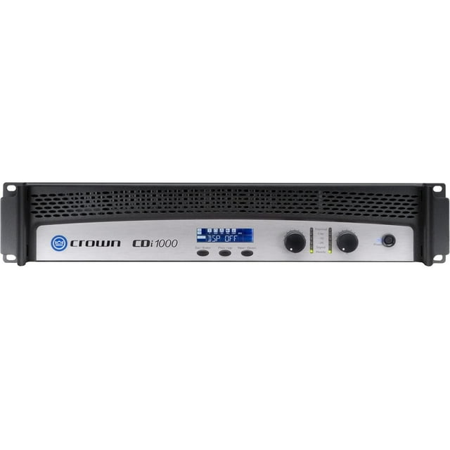 Crown - Amplificador de potencia, Negro, 500 watts power