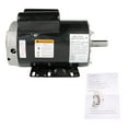 thumbnail image 5 of EPOTOOR 5 HP Universal Air Compressor Motor 56HZ Frame 3450RPM Single Phase TEFC 7/8 Inch Shaft, 5 of 5
