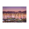 thumbnail image 2 of San Diego Night Skyline Canvas Artwork Breathtaking Stunning Cityscape for Home Decor Ready to Hang, 2 of 18