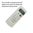 thumbnail image 3 of Sidaley Aire acondicionado Control remoto inalámbrico pantalla Digital A/C controlador interruptor hogar reemplazo para YKR-H/102E Videojuegos y accesorios, 3 of 6