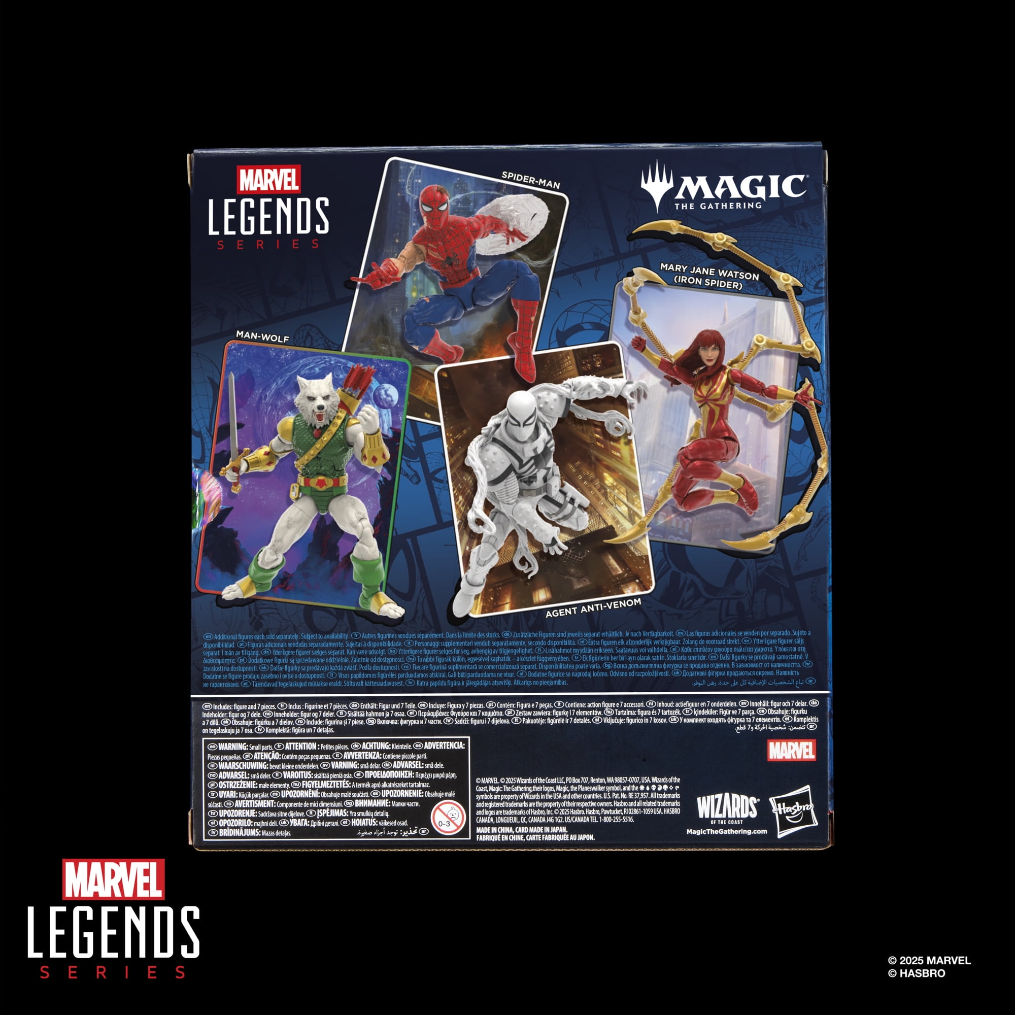 Marvel Legends Series Magic: The Gathering, figurine Man-Wolf avec carte premium exclusive