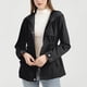 thumbnail image 1 of Chaquetas y prendas de vestir casuales con capucha de manga larga para mujer, blusas sin mangas regulares cómodas con capucha de manga larga de invierno, blusa de poliéster para mujer, 1 of 5